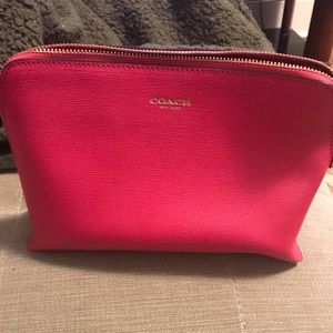 Coach makeup bag